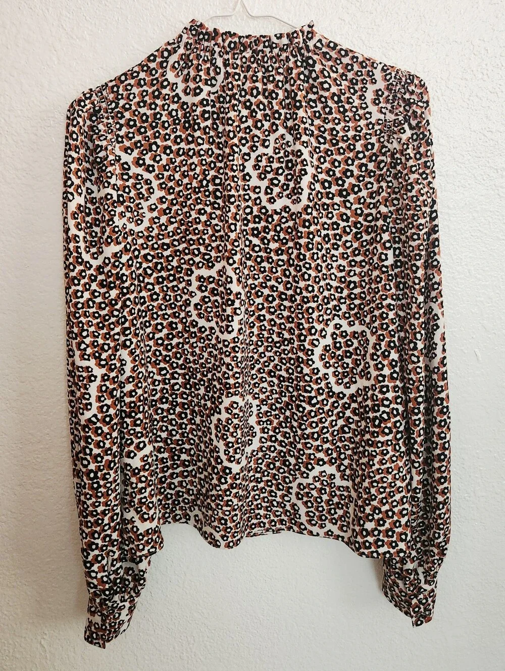 Kate Spade Leopard Print Blouse. Size S
